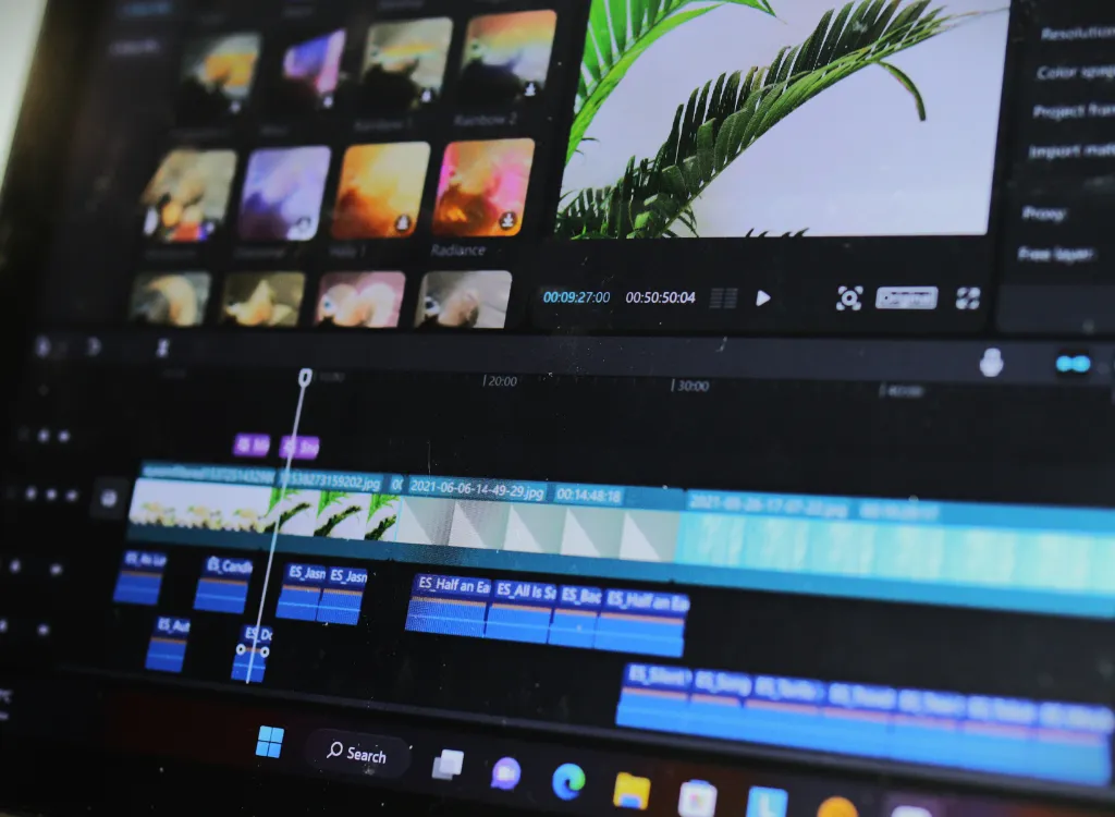 VFX editing in progress