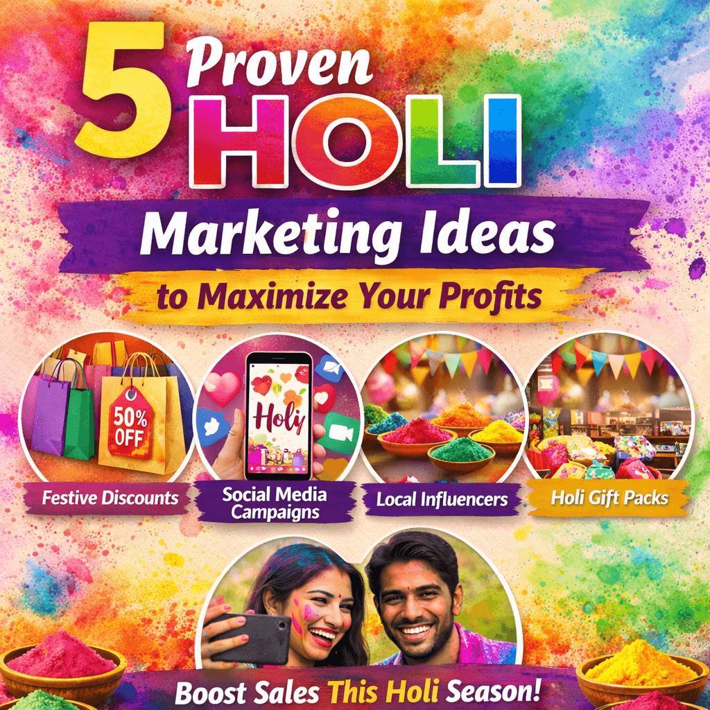 5 Proven Holi Marketing Ideas to Maximize Your Profits in India