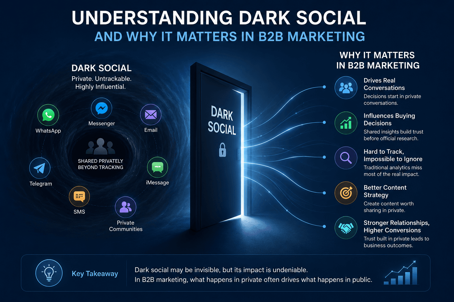 Understanding Dark Social and Why It Matters in B2B Marketing