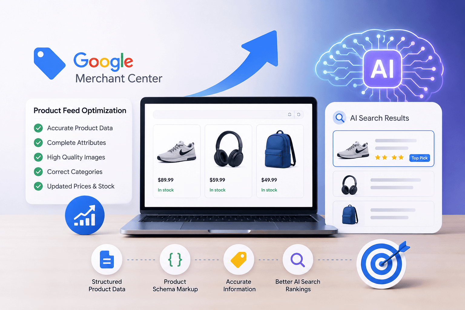 Google Merchant Center Optimization for Better AI Search Rankings
