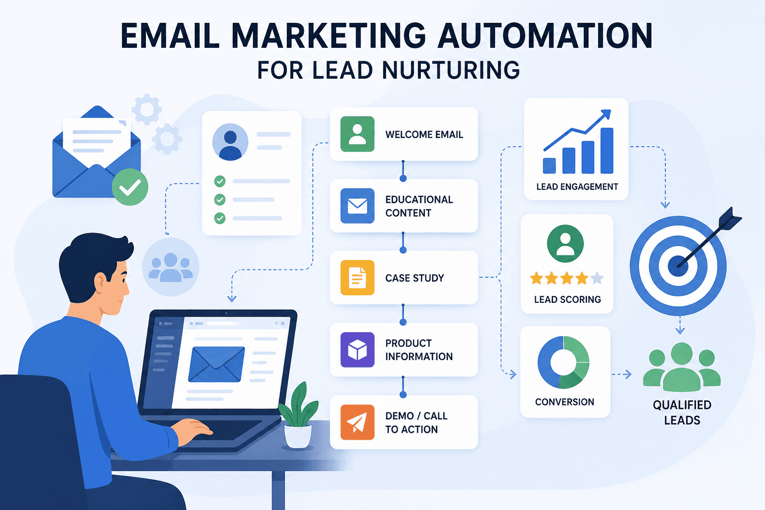 How to Set Up Email Marketing Automation for Lead Nurturing